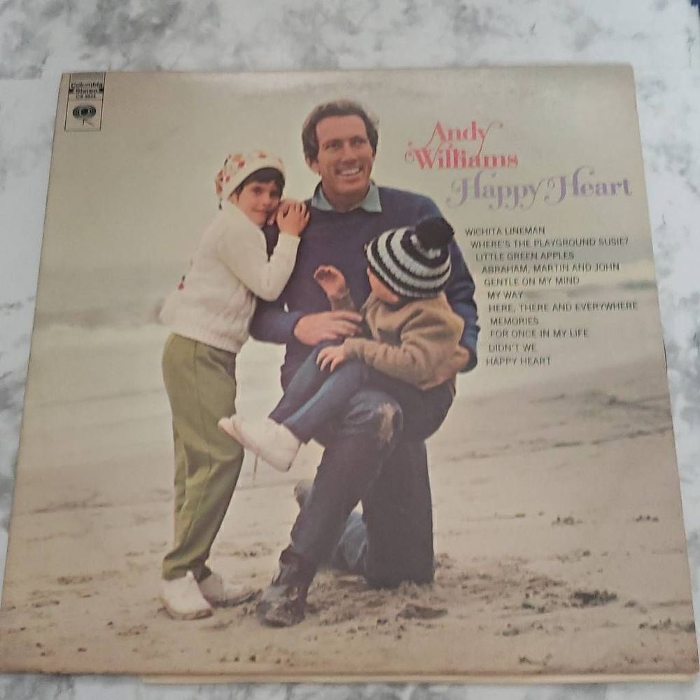 Andy Williams Happy Heart Vinyl Record